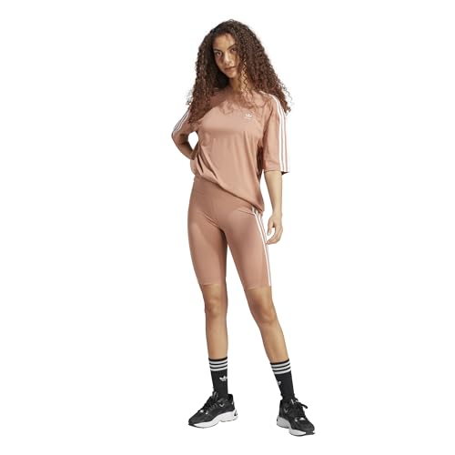 Image of adidas Originals Womens Adicolor Classics High-Waisted Short Tights