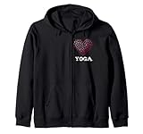 yoga i love herz joga sport yogaworkshop yogareise om Kapuzenjacke
