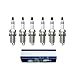 Produktbild 6 Stück Automobil-Iridium-Zündkerzen-Werkzeug 0242240653 FR6KI332S Autozubehör Kompatibel for BMW Kompatibel for TOYOTA Kompatibel for VOLVO Kompatibel for VW 0,56,75 l