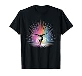 Gymnastik Geschenk Damen Mädchen Kinder Rhythmische Turnen T-Shirt