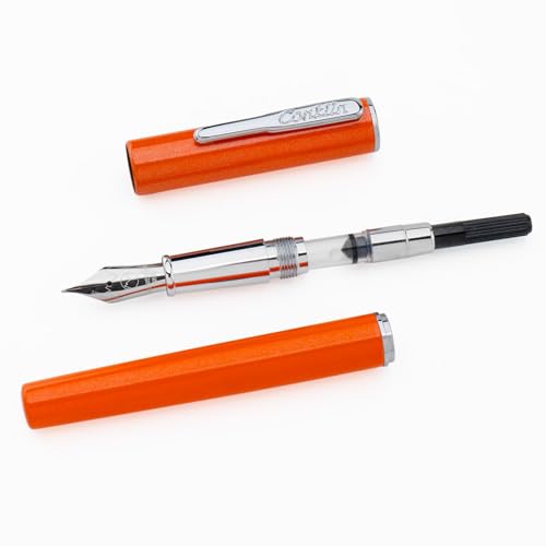 CONKLIN Coronet CK71854 Fountain Pen Wide Nib Orange