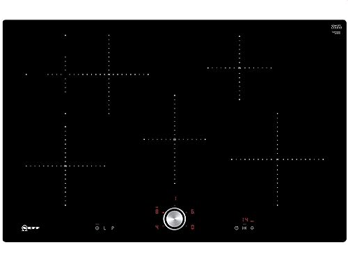 Produktfoto von NEFF T48PT00X0 Induktionskochfeld N70, 80cm, TwistPad, Bräterzone, Glaskeramik, flächenbündig