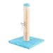 Nobleza – Poste rascador para Gatos de sisal con Juguete. Pequeño, Color Azul. Medidas: 25 * 25 * 35 cm