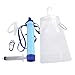 Jooheli Filtro Acqua Campeggio, Personal Filtro Acqua, Mini Portatile Purificatore Acqua Filtri, per la Preparazione alle Emergenze Campeggio in Viaggio con Lo Zaino