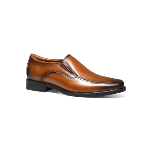 Image of GIFENNSE Mens Loafers Leather Slip-on Dress Shoes