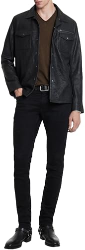 John Varvatos Men's Miles V Neck Tee3