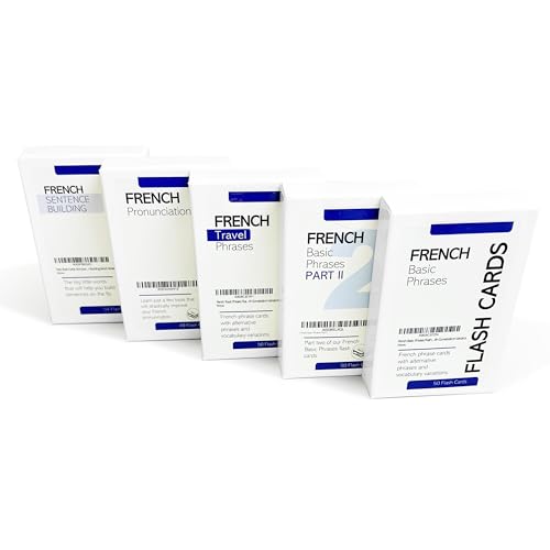 Pat's Flash Cards 250 Essential French Flash Cards Bundle