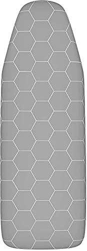 arteneur Housse Table à Repasser 120x40 pour Centrale Vapeur - Fabriqué en Allemagne avec Bande Élastique Resserrable, Thermo Reflect, Épaisse Mousse et Molleton (M)