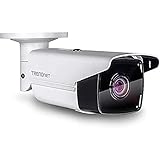 TRENDnet Indoor/Outdoor 5MP H.265 120dB WDR PoE Network Camera, Long Range Night Vision up to 80m (262'), IP67 Rated Housing, TV-IP313PI