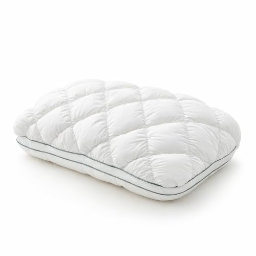 Almohada de Algodón para Cama Blanca Equilibrada