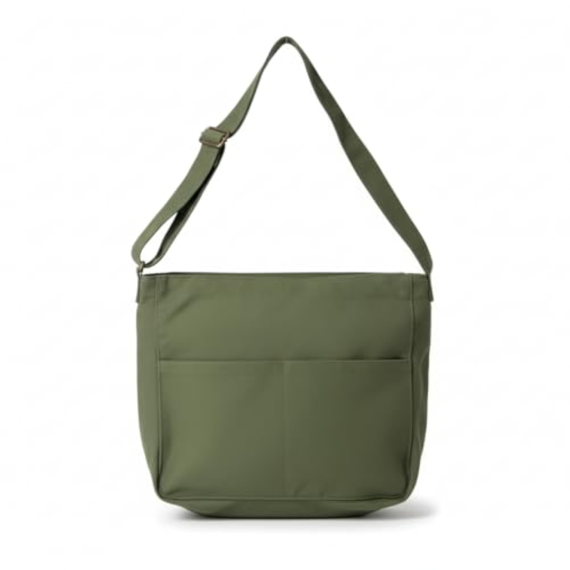 Canvas Crossbody Messenger Bag for Men & Women, Lightweight