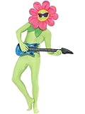 Smiffy's Men's Dancing Flower Kit Headpiece with Glasses and Inflatable Guitar, Multi, One Size