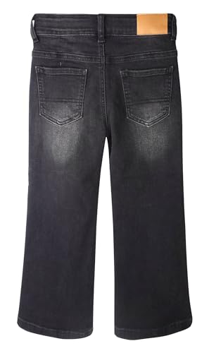 KIDSCOOL SPACE Girls Jeans, 12M-13T Wide Size Range Wide-Leg Flared Stretchy Denim Pants2