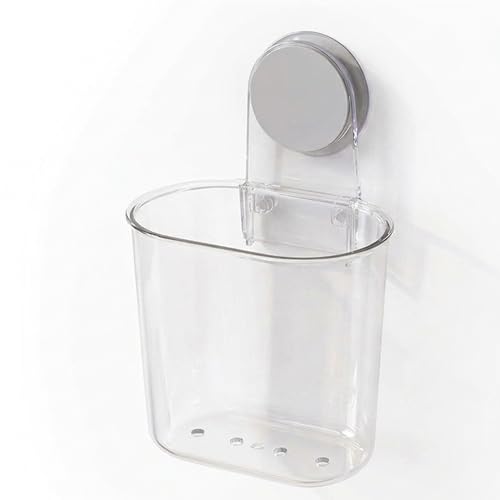 Image of Toothbrush Holder Wall Mounted, Strong Self Adhesive No Drill Bathroom Organizer for Toothbrush, Toothpaste & Razor, Waterproof Storage Holder (Pack of 1) [ND-43812]