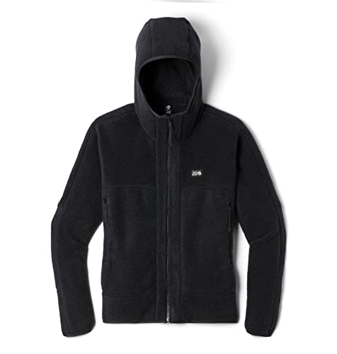 Mountain Hardwear Women's HiCamp Fleece Full Zip Hoody, Black, XS