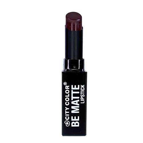 6PC City Color Matte Lipstick Perfect Shades of Berry set of 6