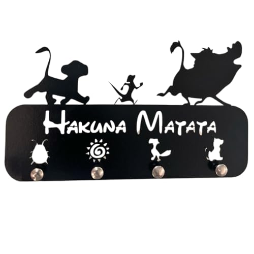Porta Chaves Parede Rei Leao Hakuna Matata Decoração Geek