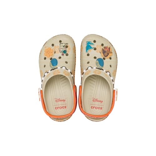 Image of Crocs Unisex-Child Disney Moana Classic Clogs, Kids and Toddler Shoes