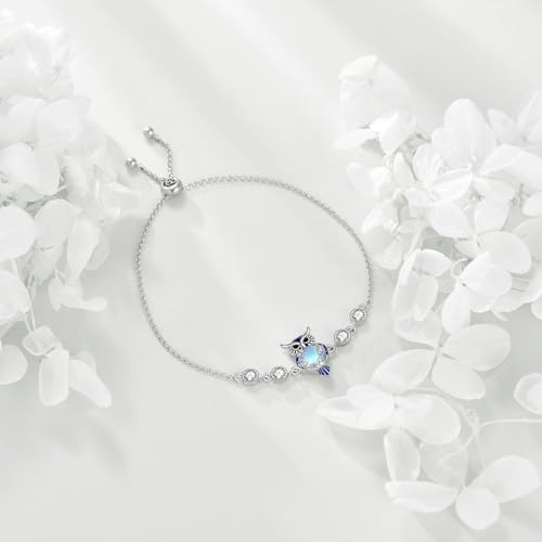 Animal Bracelet for Women Girls Sterling Silver Cute Animal Adjustable Link Chain Bracelets Jewelry Gifts3