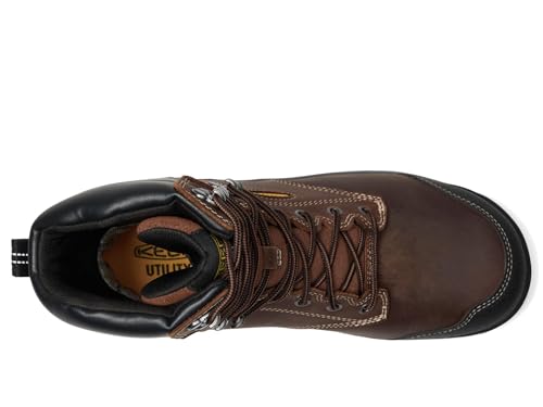 KEEN Utility Men's Evanston 8" Soft Toe Waterproof Insulated Durable Construction Work Boots2