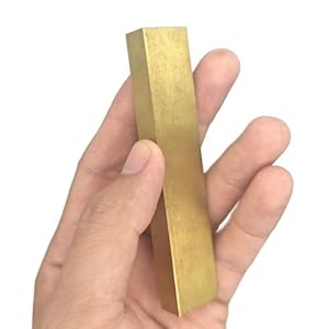 Leluo H59 Messing Flachstange 10x50mm