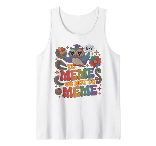 Inglés Meme Not 67 ELA Literatura Profesora Argot 6 7 Bruh Camiseta sin Mangas
