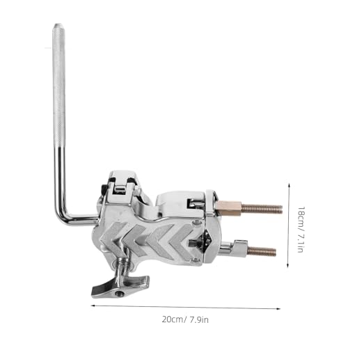 Soporte de montura para cowbell, abrazadera resistente para jazz drums y percusión, versátil para músicos miniatura 2