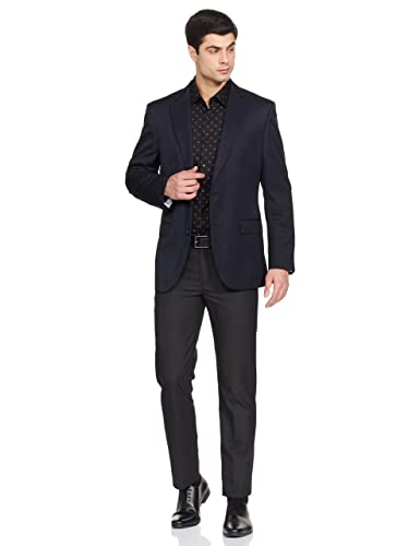 Image of Diverse Men's Cotton Printed Full Sleeve Regular Formal Shirt