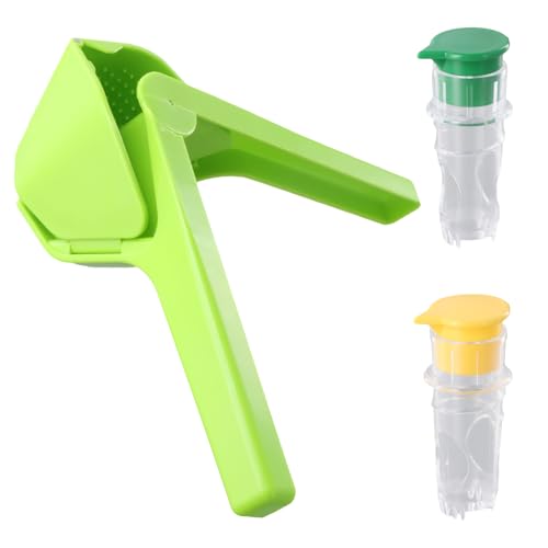 3 Pièces Presse Citron Manuel Kit, Presse Orange Manuel Presse Agrumes Manuel, Presse Citron Manuel Fruit Lemon Squeezer pour Utilisation Dans Cuisines les Restaurants Bars – Image 3