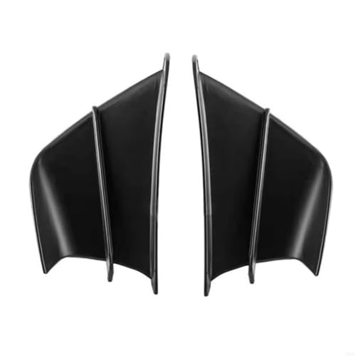 Aile de vent aérodynamique pour moto qui minimise les interférences