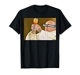 Heiliger Aperoli Papst Franziskus mit einem Glas Wein T-Shirt