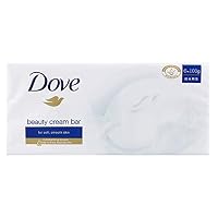 Dove Beauty Soap Bar Original, 6 x 100g