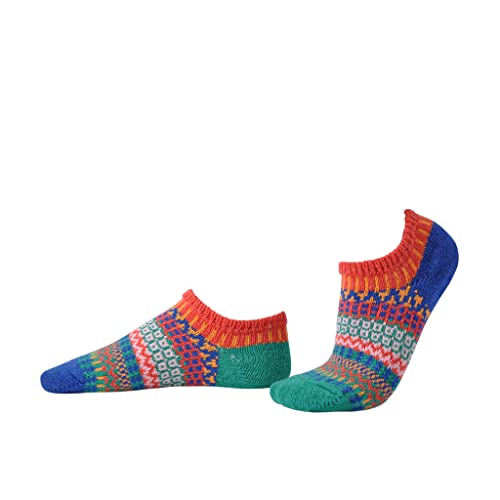 Image of Solmate Socks Women & Men Classic Knit Mismatched No Show Ankle Socks