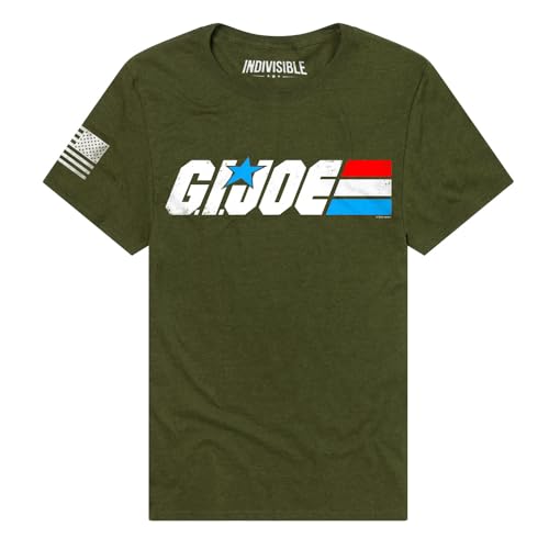 Indivisible Official G.I. Joe Distressed Logo Men's Classic Ring-Spun T-Shirt