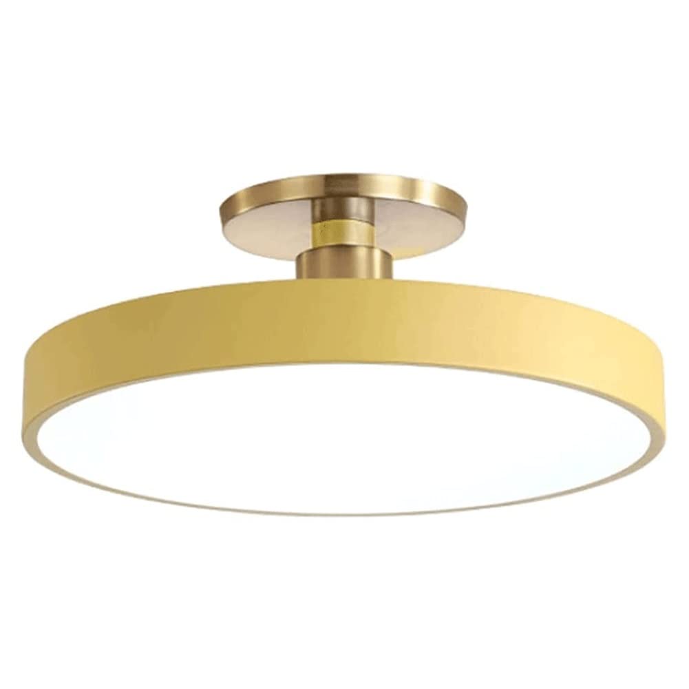 Modern Ceiling Light Round Flush Mount Ceiling Light Modern Simplicity LED Ceiling Lamp Close to Ceiling Lighting Fixture for Living Room Restaurant Bedroom Kitchen Livingroom Hallway Fixtures Ceiling