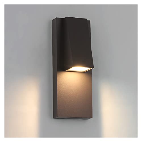 Applique extérieure LED noire pour illuminer chaleureusement votre porte d'entrée et le porche