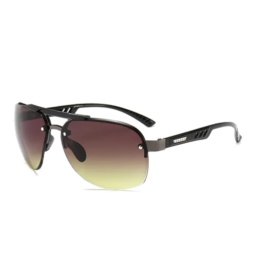 Lunettes de soleil vintage punk homme petit cadre tendance retro lunette UV400