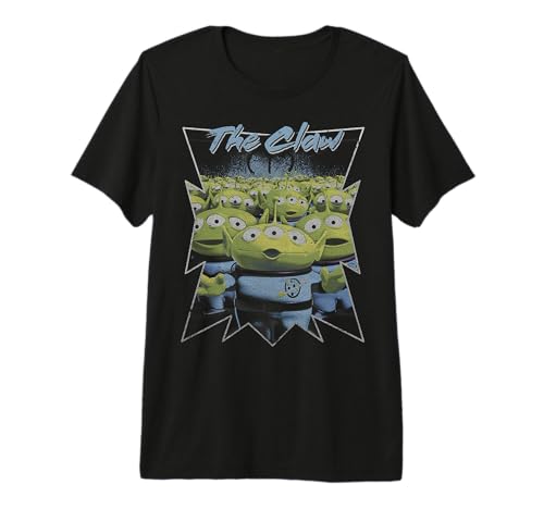 T-shirt Toy Story Aliens The Claw vêtement casual pour look geek Disneyland