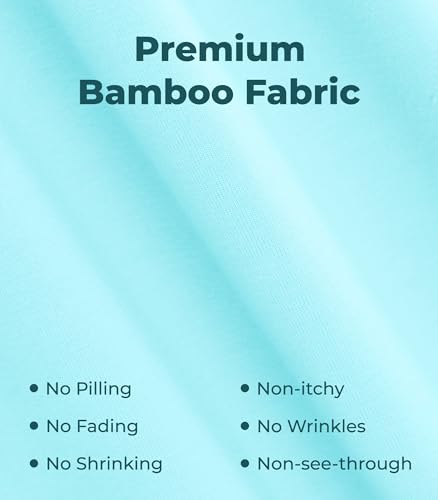 Image of NACHILA Pajamas for Women-Viscose Made from Bamboo, Sleeveless Pjs Tank Top Capri Pants Pajama Sets Cooling Sleepwear