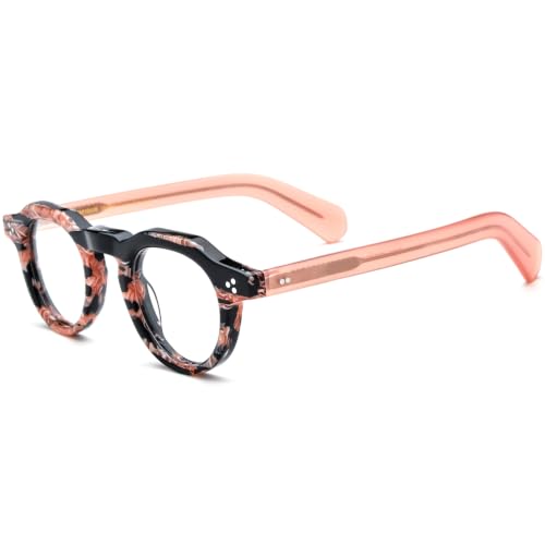 Image of HEPIDEM Acetate Glasses Frame Men Women Square Eyeglasses Optical Spectacles MZEPH