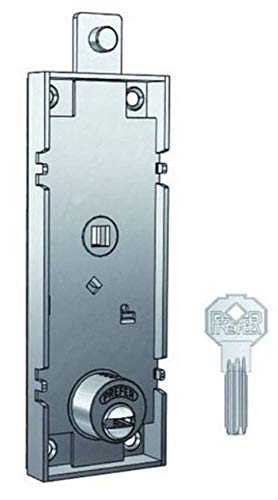 PREFER serratura per basculante/garage cilindro tondo chiavi punzonate, Ottone