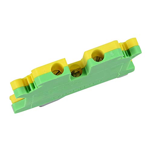 Davitu 50pcs USLKG-6 Earthing terminal Wiring row Wire Terminal Connector USLKG6 Wire Cable Terminal