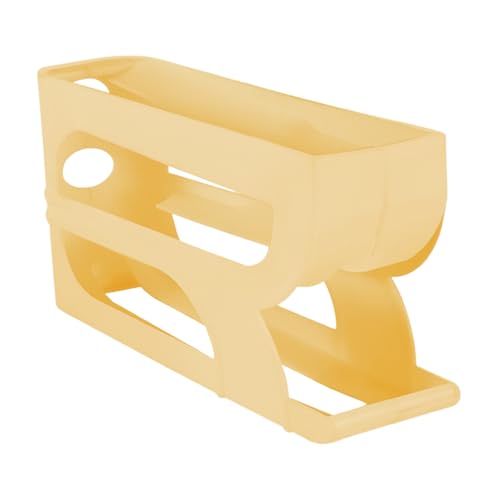 Demsyeq Soporte para huevos para , organizador automático de huevos con ruedas de 3 niveles, soporte de alimentos para almacenamiento, hornear, cocinar, cocina, almuerzo, preparación de comidas