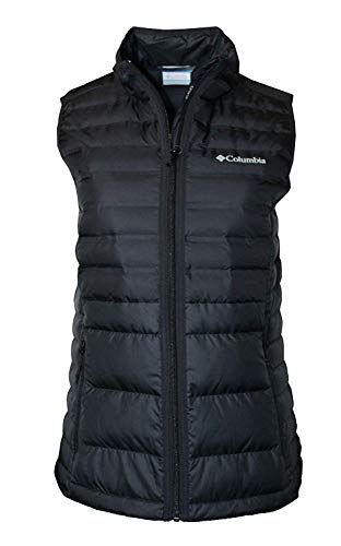 Columbia Women's McKay Lake Lightweight Down Puffer Vest (Black, M)