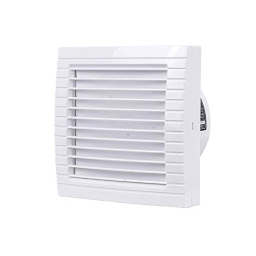 Extractor de ventilación silencioso para baño y ventilador de ventana de vidrio para pared 6 pulgadas