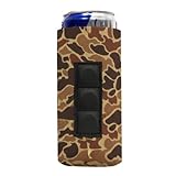 QualityPerfection Magnetic Magnetic Slim Can Cooler Sleeve, Beer/Energy 3 Magnet vs 2 Magnets Standard Industry 12 oz Skinny size Neoprene 4mm Thickness 1 Unit (Duck Camo)