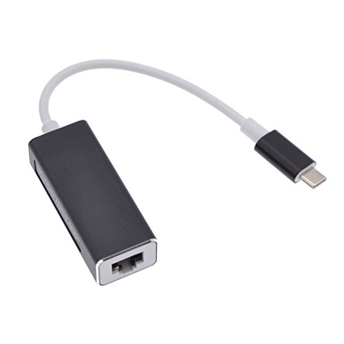 (ライチ) Lychee USB-C Type-C to RJ-45 有線LANアダプター 軽量
