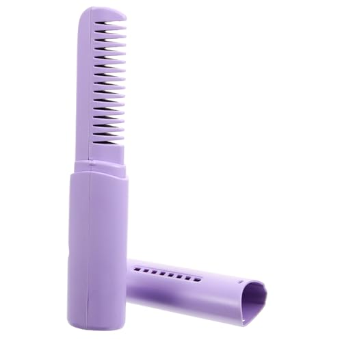 SAFIGLE peine alisador de pelo portátil cabello plancha de pelo sin cable enderezar estilizador cepillo alisador de pelo USB plancha de pelo cepillo caliente abdominales