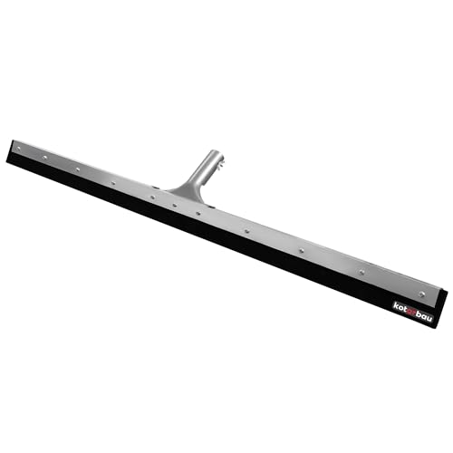 KOTARBAU® Escoba de Goma para Suelo - Acero - 90 cm - Escoba De Agua - para Interior y Exterior - Haragán De Limpieza - Escobilla de Goma para Suelo