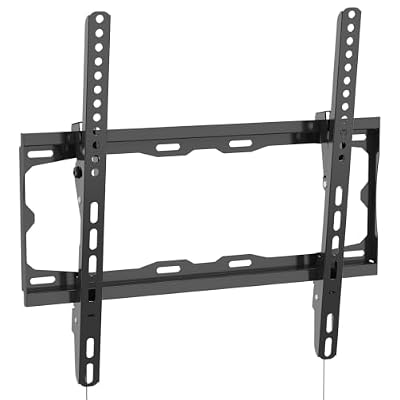 GRIFEMA Low Profile TV Wall Mount for 23-65 in TVs, Tilt, Up to 121.25 lbs, Max VESA 400x400mm, 8"/16" Stud, Universal TV Mount Bracket for Most 32, 40, 43, 50, 55, 65 inch, Space Saving